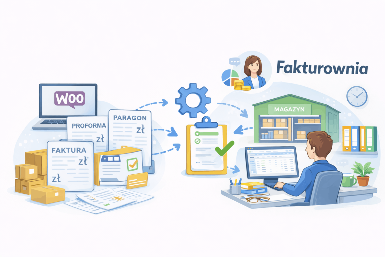 WooCommerce i Fakturownia – jak zautomatyzować faktury, paragony i magazyn w jednym procesie?